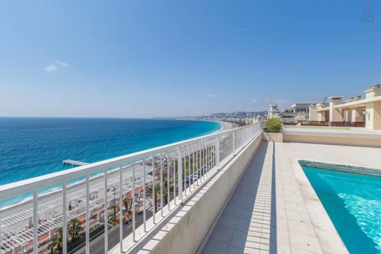 Royal Promenade Pool Terrace With Sea View Διαμέρισμα Νίκαια Εξωτερικό φωτογραφία