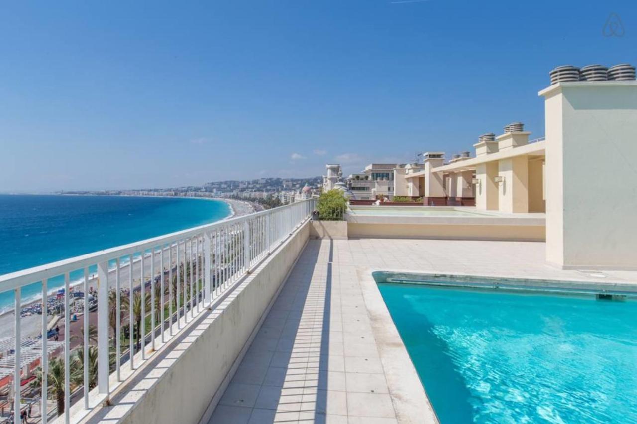 Royal Promenade Pool Terrace With Sea View Διαμέρισμα Νίκαια Εξωτερικό φωτογραφία